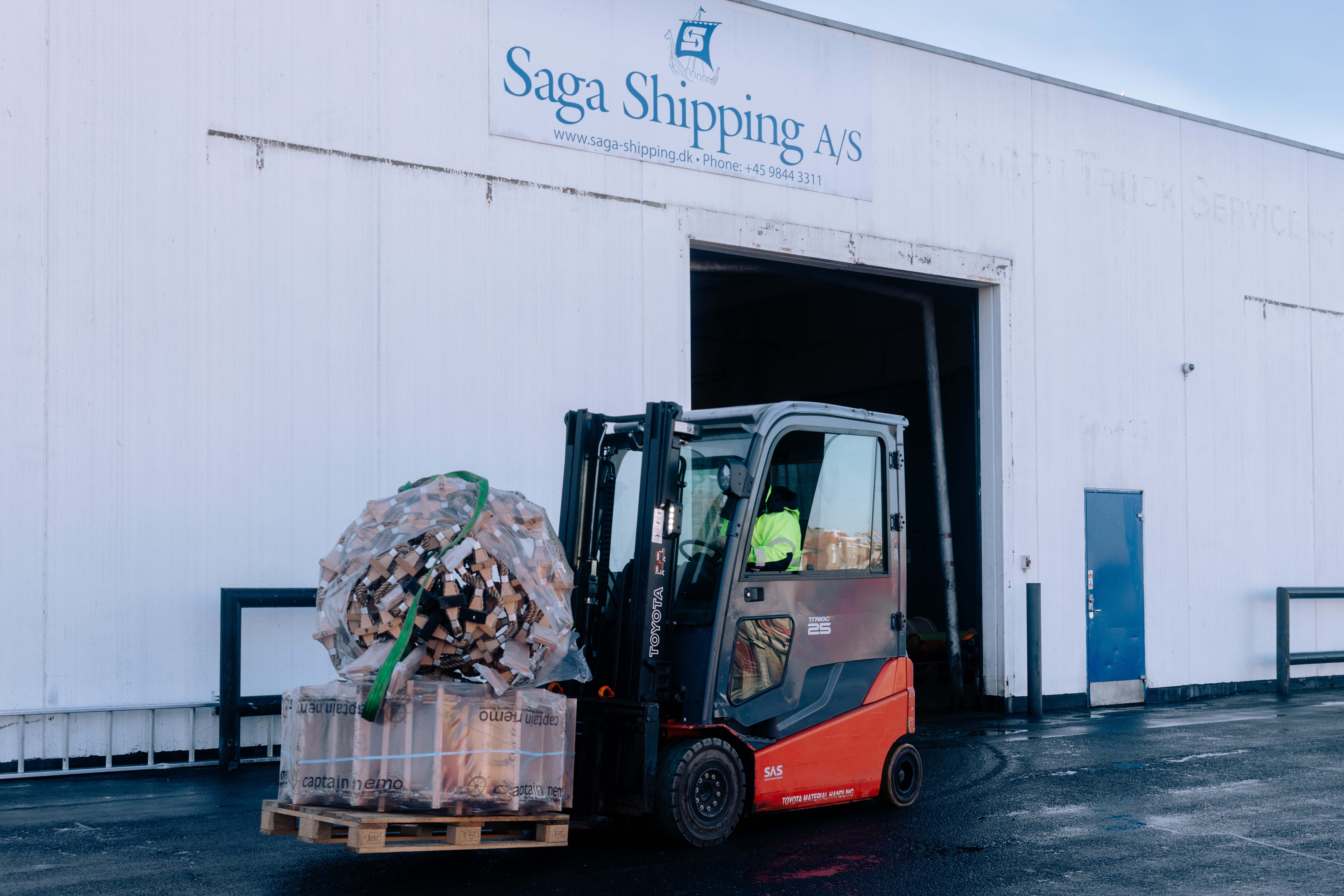 Saga Shipping logistics